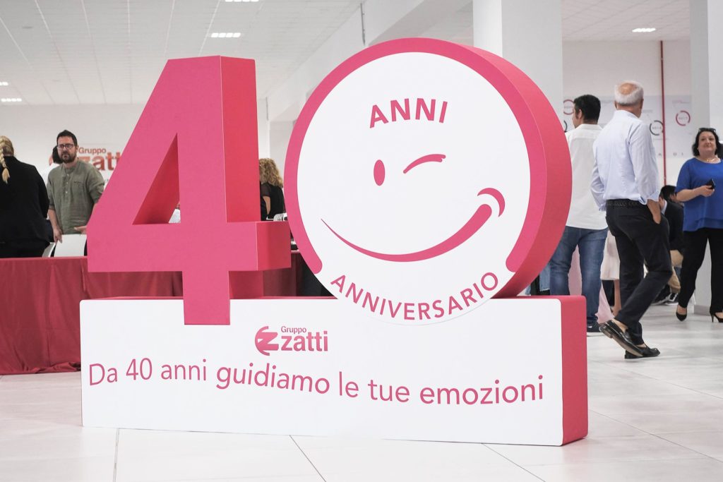 Autozatti logo anniversario