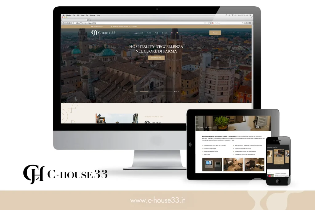 sito web C-House 33 Parma